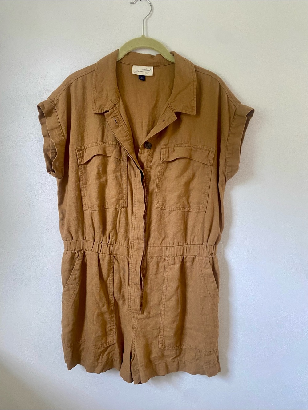 Universal Thread Romper in Tan, size 8
